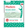 thumbnail image 1 of Plackers Micro Mint Dental Floss Picks, 150 Count - 2 Pack, 1 of 3