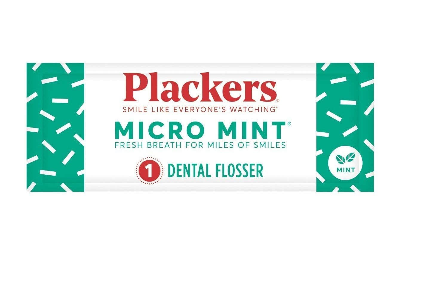 Plackers Micro Mint Dental Floss Picks, Made With Super Tuffloss, Protected Fold Away Pick, Easy