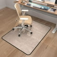 thumbnail image 1 of Corduroy Heavy Duty Office Chair Mat for Carpet & Hardwood Floors, Tri-Fold Floor Mat, Desk Chair Mat for Carpeted Floors and Hardwood Floor for Home Office Dark Grey, 1 of 14