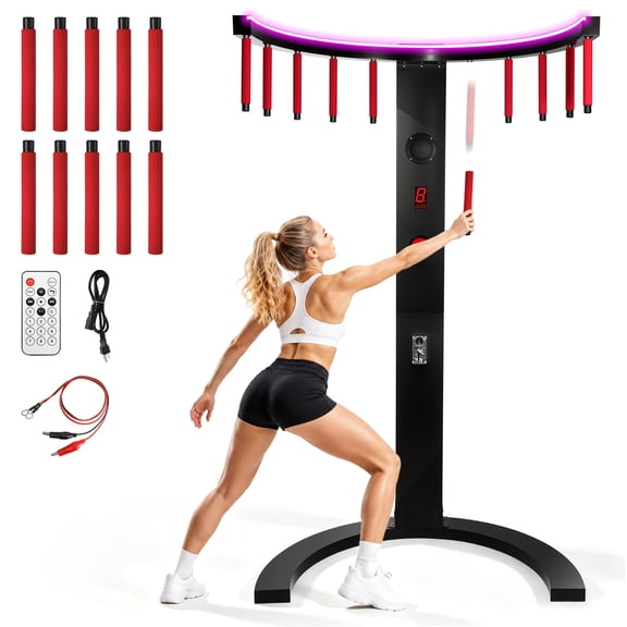 Plagage Hand Eye Coordination Training Catching Stick Game Catching Stick Arcade Game or Family Night Party and Commercial Rental
