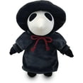 thumbnail image 1 of Plague Doctor 12" Plush, Halloween Stuffed Doll Plushie Toy Gift for Kids, Halloween Hugging Cushion Decor, SCP Merch Stuffed Toys (Round hat Cloak Style), 1 of 13