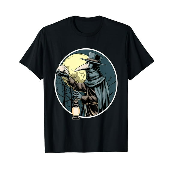 Plague Doctor Medieval Creepy Goth T-Shirt