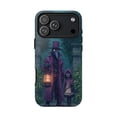 thumbnail image 1 of Plague Doctor Night Shade Anime Girl Dark Fantasy Phone Case with iPhone 17 to 11 Pro Max, 1 of 2
