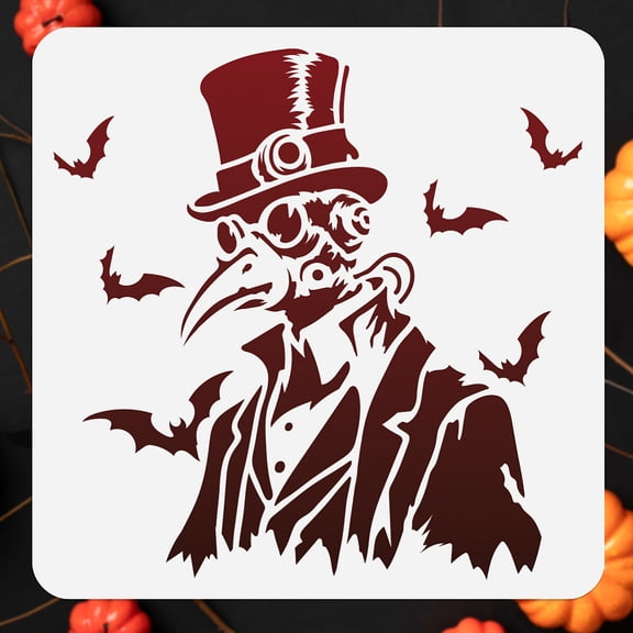 Plague Doctor Stencil