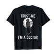 thumbnail image 1 of Plague Doctor Trust Me I'm a Doctor Steampunk Gothic Gift Vintage Men T-Shirt, 1 of 5