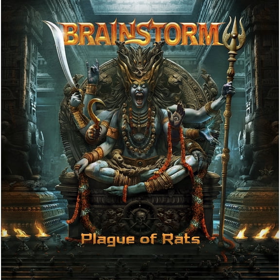 Brainstorm Plague of Rats (CD) Album with DVD