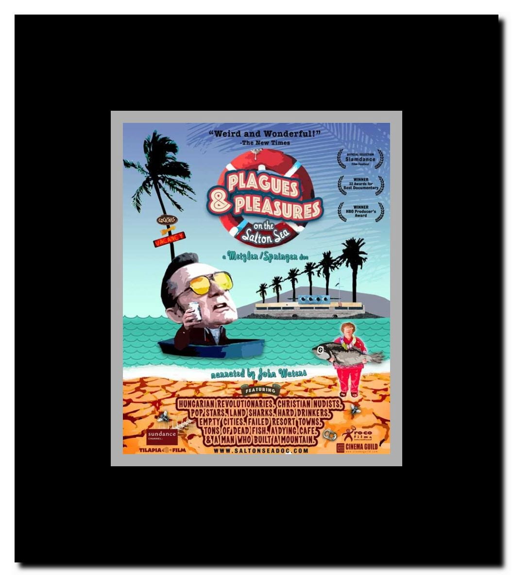 Plagues and Pleasures on the Salton Sea Framed Movie Poster