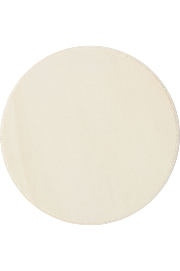 12783E Unpainted Wood Surface, Circle Value Plaque, 1 Piece, 7"