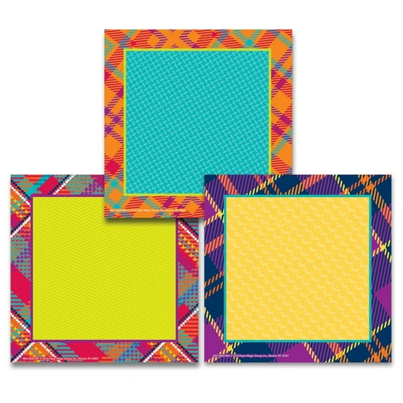Plaid Attitude - Squares Paper Cut-Outs