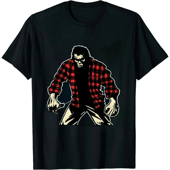 Plaid Bigfoot T shirt Christmas Family Matching Set