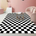 thumbnail image 1 of Plaid Carpet Living Room Pink Bedroom ration Colorful Checkerboard Rug Light Luxury Retro Lounge Clo, 1 of 5