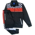 thumbnail image 1 of Plaid Checker style jogger tracksuit Men, 1 of 3