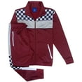 thumbnail image 1 of Plaid Checker style jogger tracksuit Men, 1 of 4