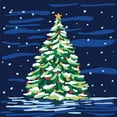 thumbnail image 1 of Plaid Christmas Tree Modern Paint-by-Number Art Kit, 12 Piece, 1 of 10