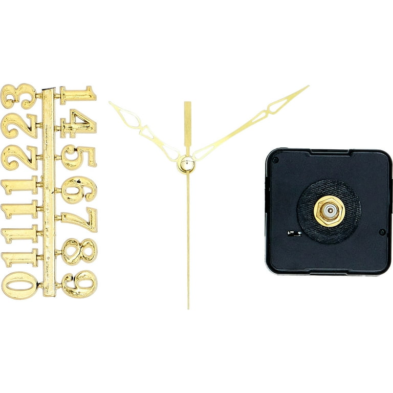 Plaid 12767E Clock Part Accessories, Clock Movement Kit, 19 Piece - Main Image