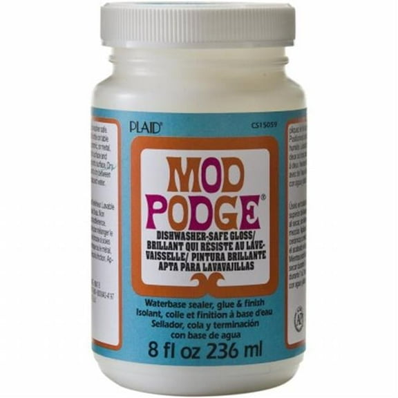Plaid-Craft Mod Podge Dishwasher Safe 8oz-Gloss