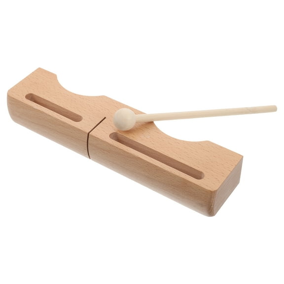 Plaid Decoration Double Bass Clapper 24.00X5.50X3.60CM