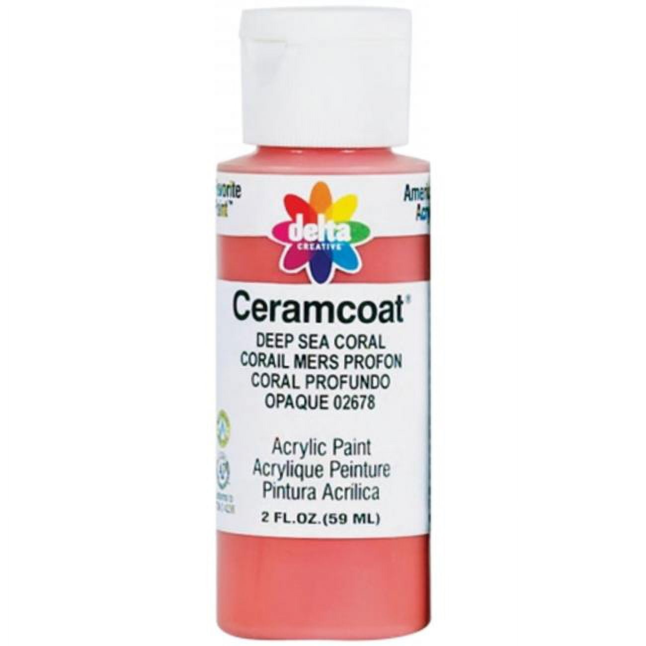 Shop Plaid Delta Ceramcoat Acrylic Paint - Candid Coral, 2 oz