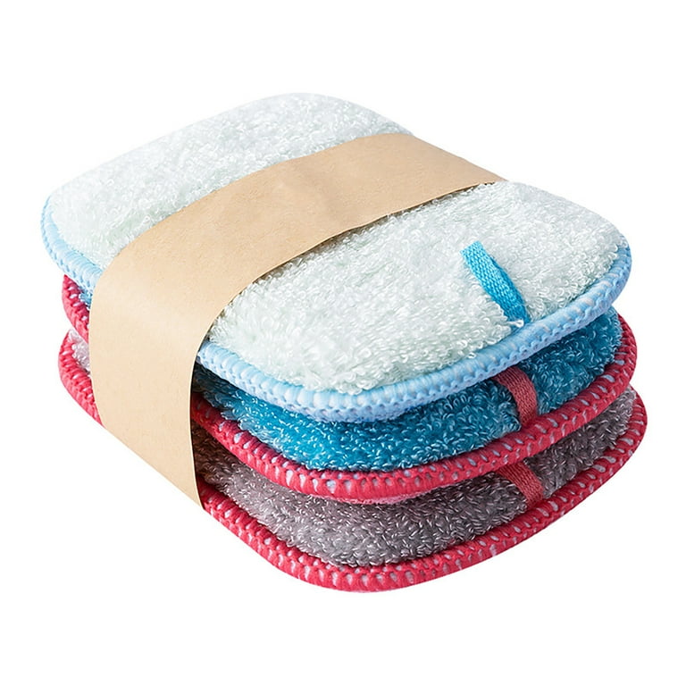 Thicken Kitchen Dish Towels, Hanging Circular Sponge, Thick Household Towel  With Strong Water Absorption