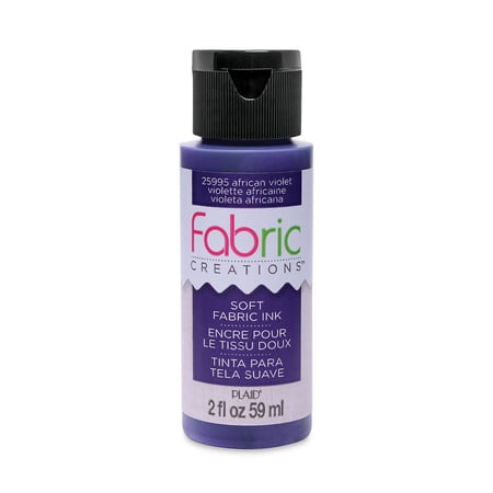 Plaid Fabric Creations Soft Fabric Ink 2oz.-African Violet