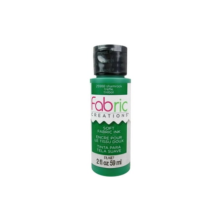 Plaid Fabric Creations Soft Fabric Ink - Shamrock, 2 oz