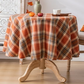 Romanstile Fall Tablecloth 60x84inch Rectangular Thanksgiving Autumn ...