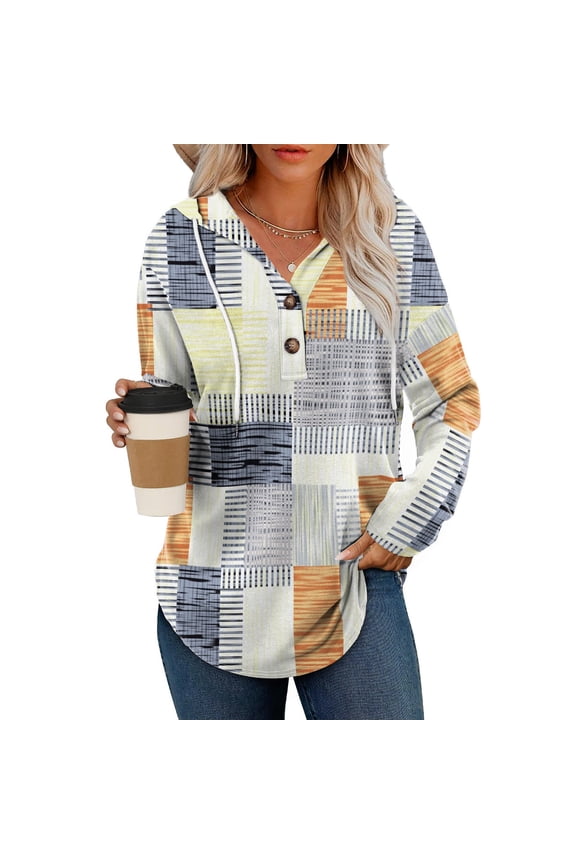 Plaid Flannel Shirts for Women Buffalo Plaid Shirts Oversized Long Sleeve Casual Button Down Blouse Tops