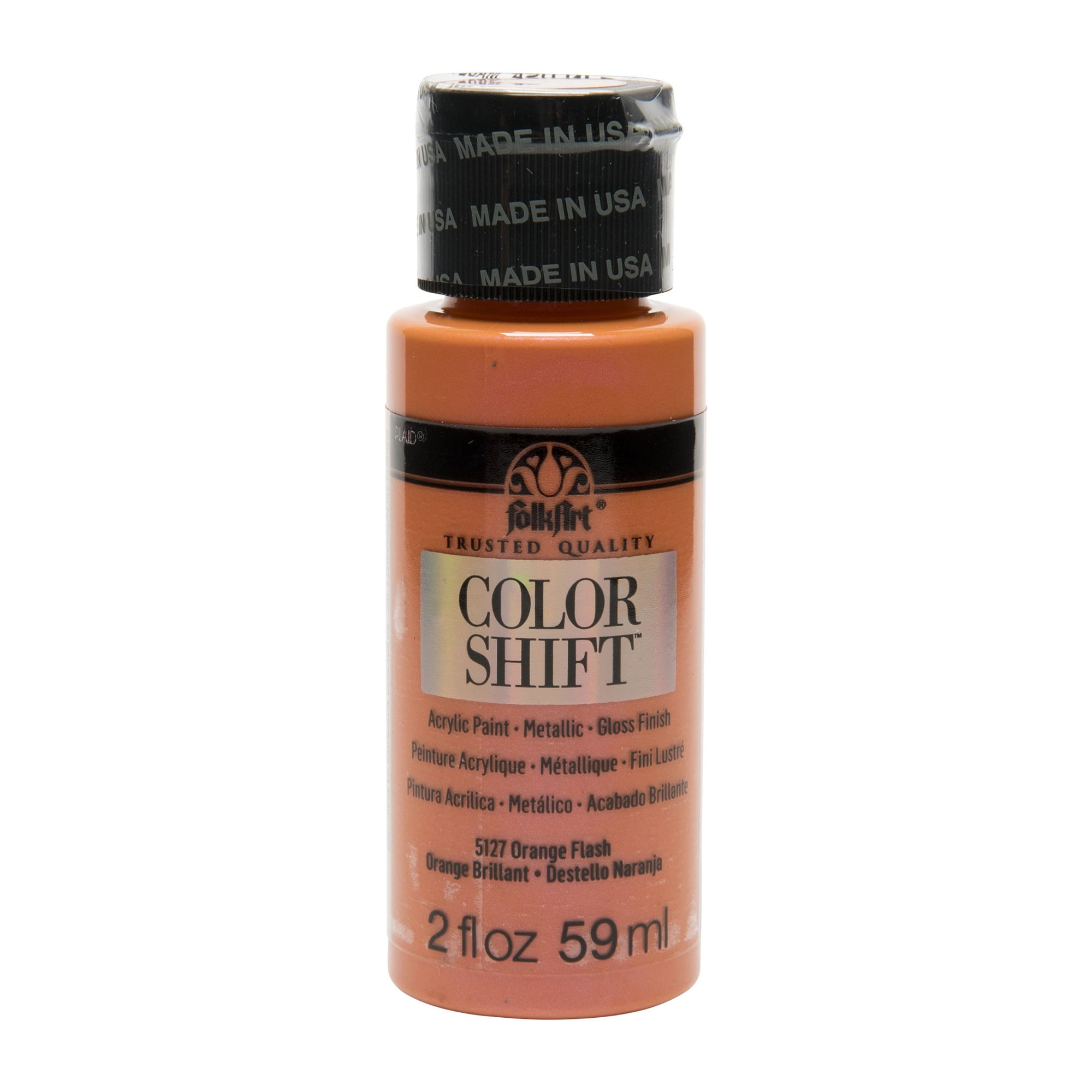 Shop Plaid FolkArt ® Color Shift™ Acrylic Paint - Silver Flash, 4 oz. -  44496 - 44496