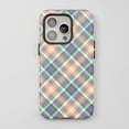 thumbnail image 1 of Plaid For All iPhone Series Protective Phone Case Pastel Multi-color, 1 of 7