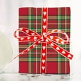 thumbnail image 1 of Kumdkd Christmas Wrapping Paper with Plaid Design, 30 Sq Ft Gift Wrap for Christmas, Valentine's Day, Birthday Presents, Tear-Resistant Decorative Wrapping Paper Roll, 1 of 4