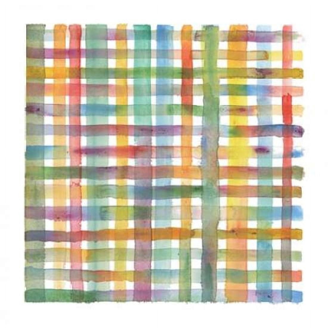 Plaid II Canvas Art - Theresa Troise Heidel (24 x 24)