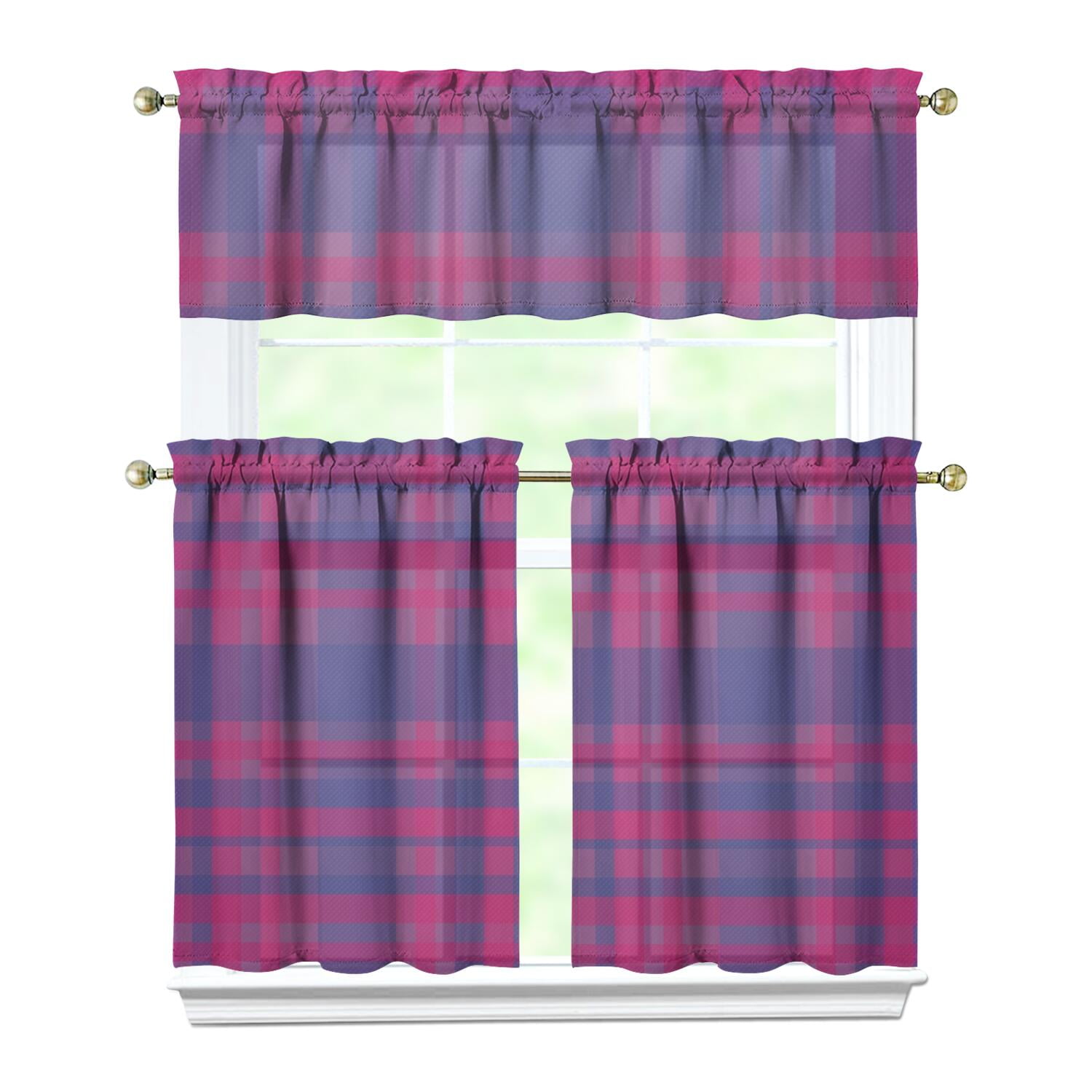 Heritage Plaid Quilted Curtains NCU0NTV987