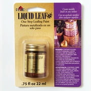 Plaid Liquid Leaf, Brass