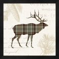 thumbnail image 1 of Plaid Lodge III Tan by Wild Apple Portfolio, Framed Wall Art, 13.25W x 13.25H, 1 of 1