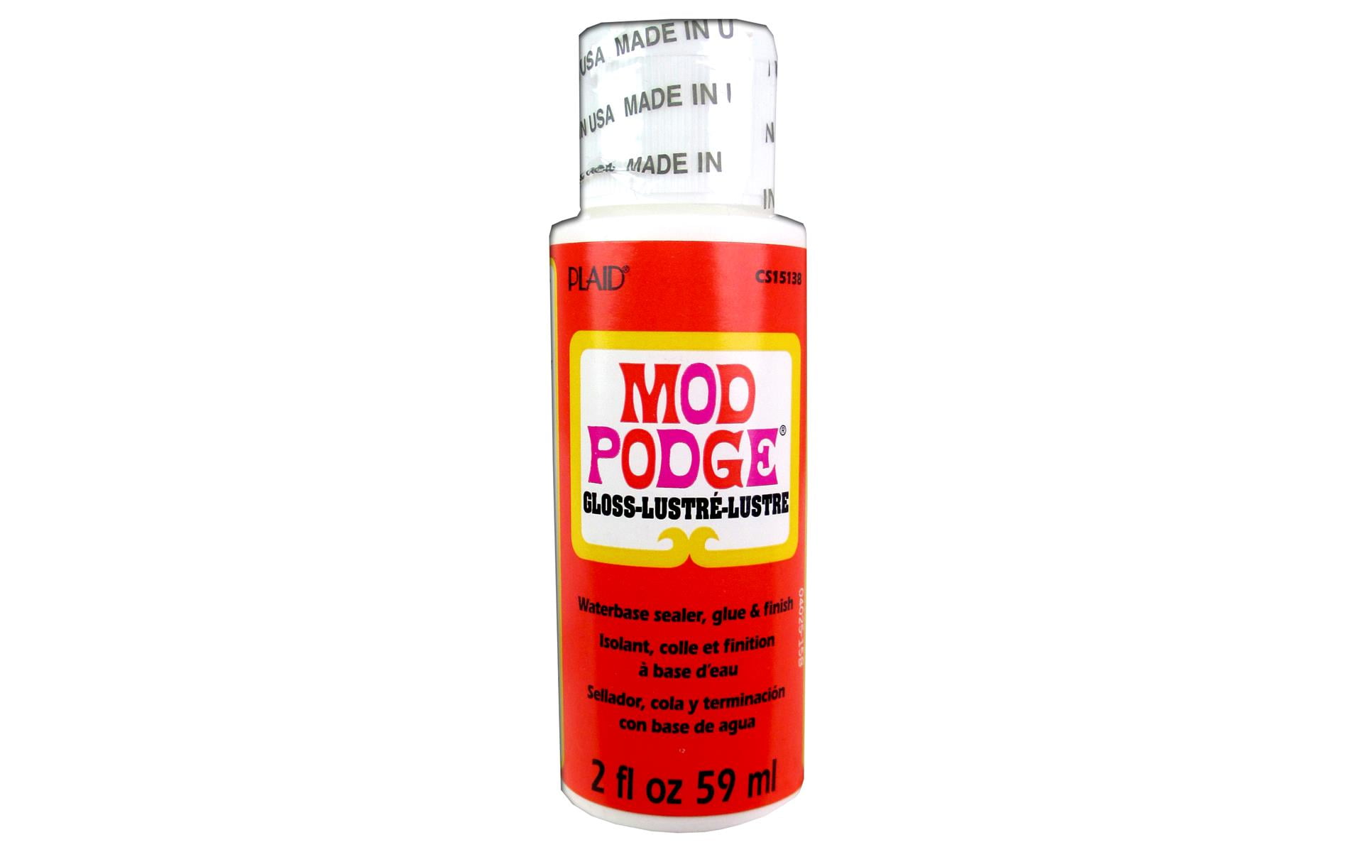 Mod Podge Waterbase Sealer, Glue Starter Pack (2-Ounce) CS11240 Clear  Finish, 2 oz, Assorted Transparent • Price »