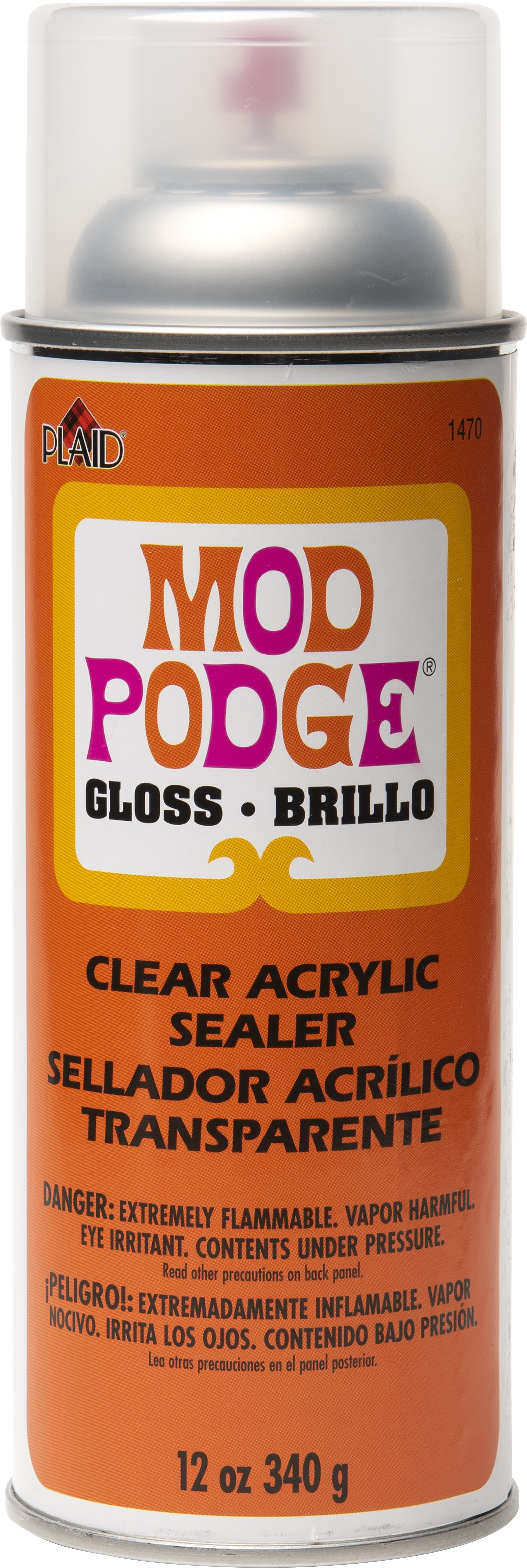 Mod Podge Clear Acrylic Sealer, 12 ounce, Matte – Pixiss