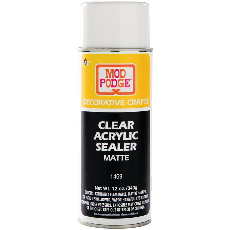 Mod Podge Spray Acrylic Sealer That is Specifically Formulated to
