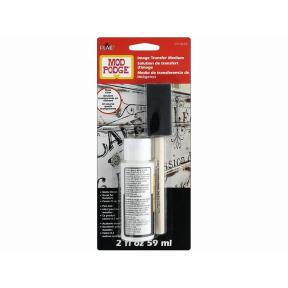 Mod Podge Image Transfer Medium with Brush, 2 fl oz