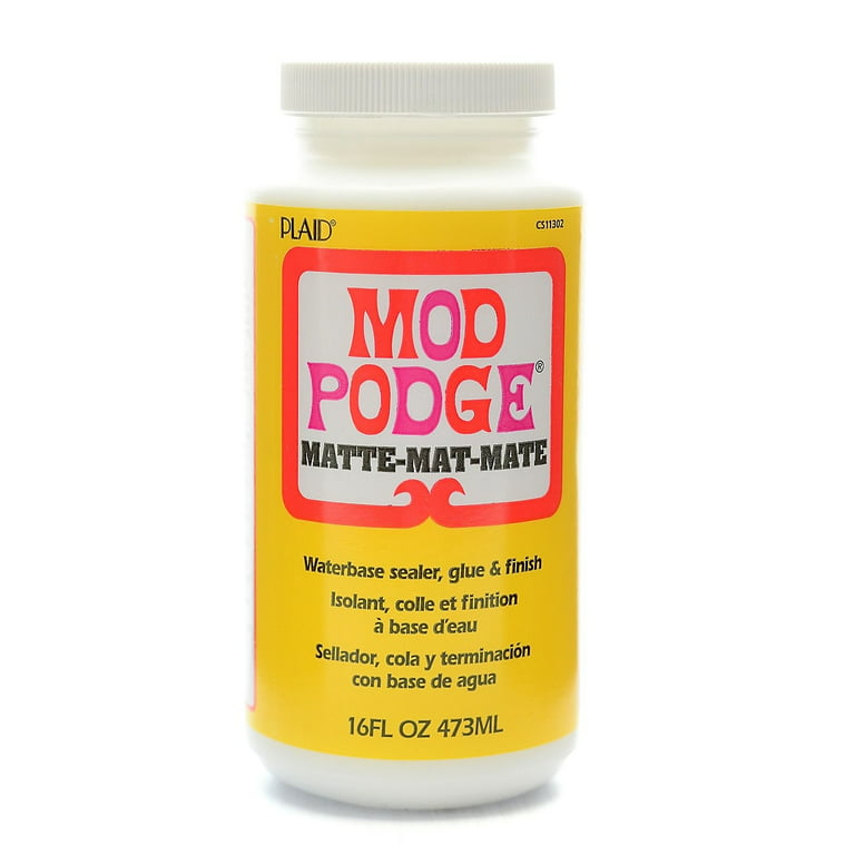 Plaid Mod Podge Medium Matte 16 oz. Clear 2/Pack (58362-pk2)
