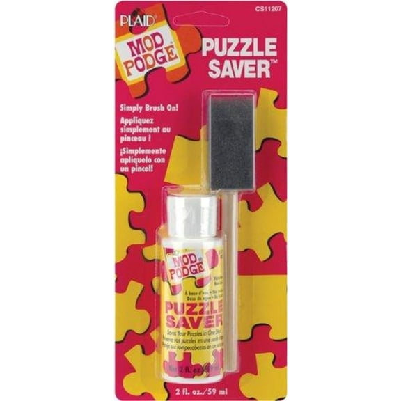 Plaid Mod Podge Puzzle Saver Glue and Sealer, 2 oz, 1 Count, Adult Craft