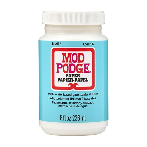 Plaid Mod Podge for Paper, 8 fl oz., Matte