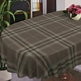 thumbnail image 1 of Plaid Oval Tablecloth Farmhouse 60"x102" Waterproof Table Cloth Washable Fabric Table Cover for Indoor/Outdoor Home Kitchen Dinner Decor, 1 of 6
