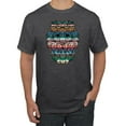 thumbnail image 1 of Plaid Paisley Retro Vintage African Lion Animal Lover Graphic T-Shirt, Heather Black, Medium, 1 of 1