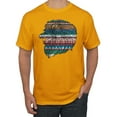 thumbnail image 1 of Plaid Paisley Retro Vintage Animal Animal Lover Graphic T-Shirt, Gold, 3XL, 1 of 1