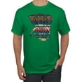 thumbnail image 1 of Plaid Paisley Retro Vintage Elephant Animal Lover Graphic T-Shirt, Kelly, Medium, 1 of 1