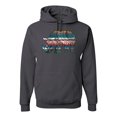 thumbnail image 1 of Plaid Paisley Retro Vintage Rhino Animal Lover Graphic Hoodie Sweatshirt, Charcoal, Medium, 1 of 1