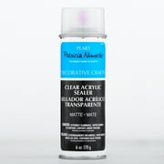 Plaid Patricia Nimocks Clear Acrylic Spray Sealer, Matte, 6 oz.