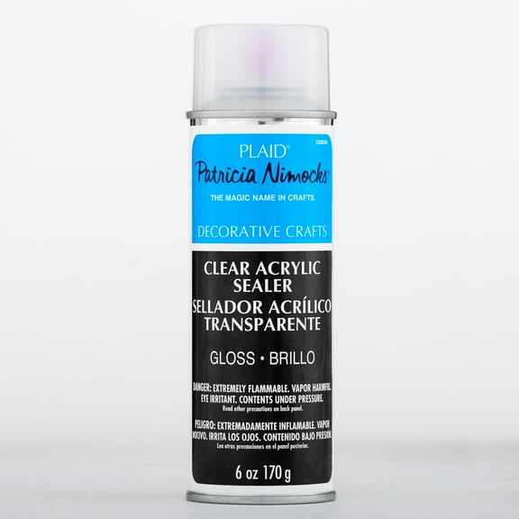 Plaid Patricia Nimock's WMCS200304 Acrylic Sealer, Gloss Finish, Clear, 6 fl oz
