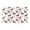 thumbnail image 1 of Plaid Pattern Simple Cute Deer_A Door Mat for Indoor, Welcome Door Mats Front Entrance Rug, Non-Slip Bathroom kitchen Rugs for Inside Floor, Small Rug Dog Door Mat 20X31.5 Inch, 1 of 5
