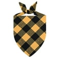 thumbnail image 1 of Plaid Pet Bandana - Stylish Accessory for for and Daily Wear Adjustable Fit for Comfortable Use, 1 of 2